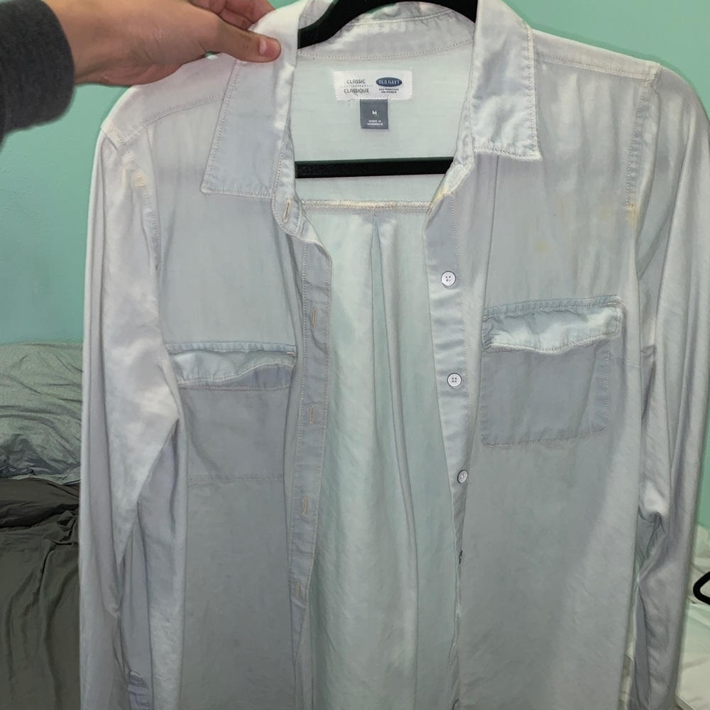 Denim Button down